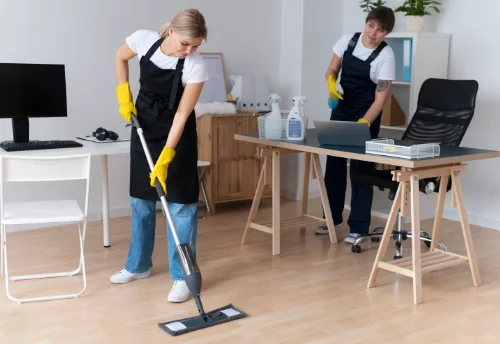 Nettoyage de bureau professionnel à Chambois